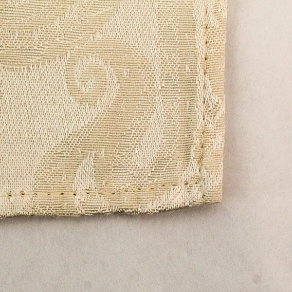 Poly Damask Jacquard Tablecloth Shiny Taupe 66.5"x82" Elegant Dining Linen