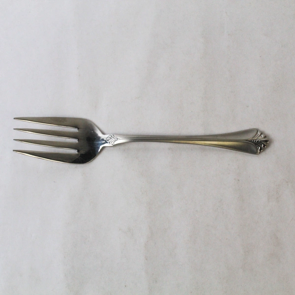 Lot of 3 Towle 18/10 Santa Barbara Frosted Serving Forks 8.5" Pre-Owned