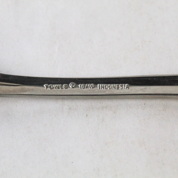 Lot of 3 Towle 18/10 Santa Barbara Frosted Serving Forks 8.5" Pre-Owned