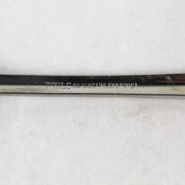 Lot of 5 Towle Santa Barbara Stainless Steel Soup Spoons 7.5" Pre-Owned