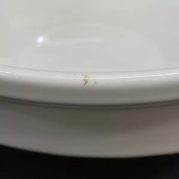 Vintage Mikasa Stoneware Continental White 8.25" Round Vegetable Bowl