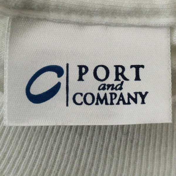 Port & Company Get Inspired Digital White T-Shirt Adult M, Good Condition