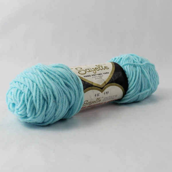 Vintage Coats & Clark's Sayelle Yarn Skein Nile Green - Crafting Essential