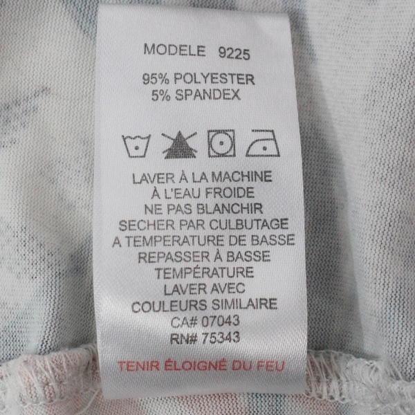 Tahari Women's Multicolor Tank Top Size L Round Hem Casual Top