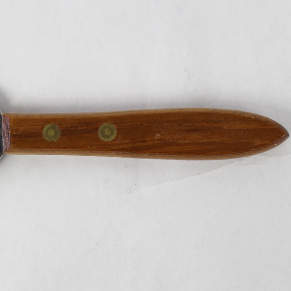 Hickory Farms Stainless Steel Wood Handled 7" Cheese Spatula - Vintage Tool