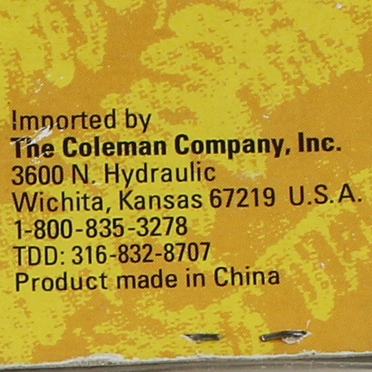 New Coleman Kids Emergency Blanket 53" x 82.5" Reflects Heat, Compact