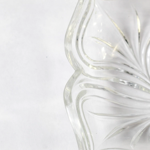 Mikasa Flores Clear Crystal Candy Dish Bowl 6.25" NWT Elegant Home Decor