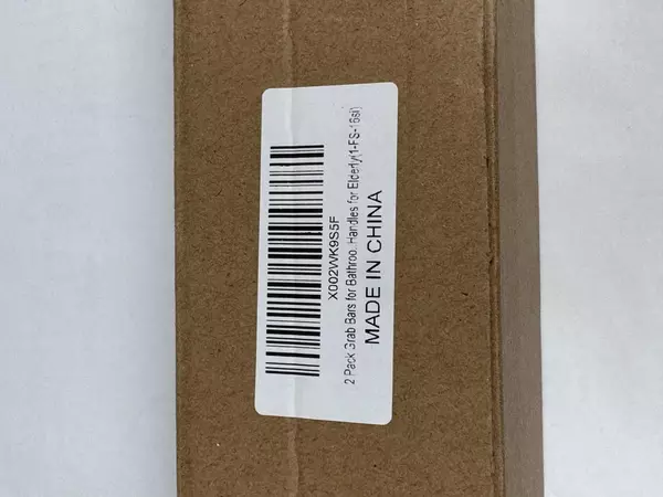 Safety Grab Bar For Bathroom Steel Hand Rail 17" With Rubber Grip