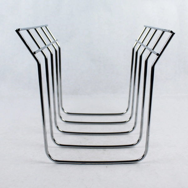 Metal Kitchen Organizer for Cookware Lids - 4 Slots, 2.5" Wide, Good Condition