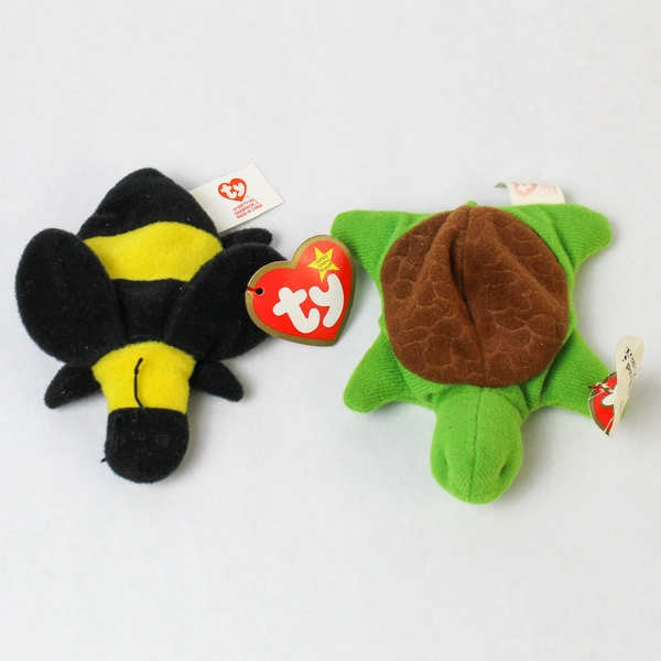 Lot of 4 Vintage TY McDonald's Happy Meal Teenie Beanies Plush Toys