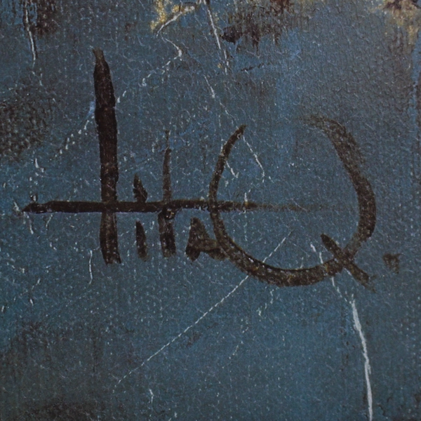 Bamboo Royale I Art Print by Tita Quintero Framed 31"x31" Pre-Owned