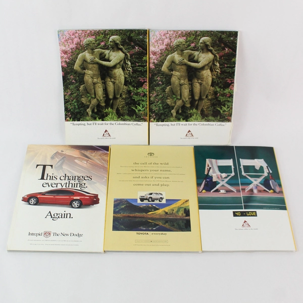 Lot of 5 Vintage 1998 National Geographic Magazines Jan Feb July Sept Good Cond