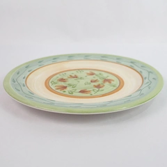 Vintage Culinary Arts Studio Flower Plate 11" - Good Condition