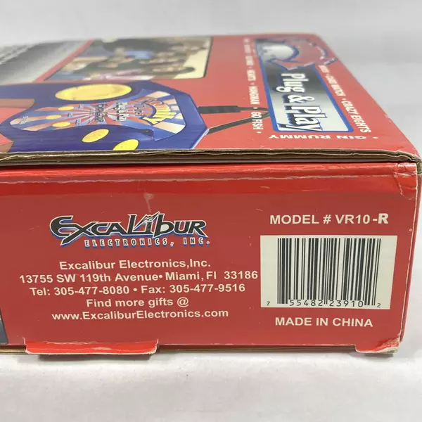 Excalibur Plug N Play 10-in-1 Family Games Console - Good Condition