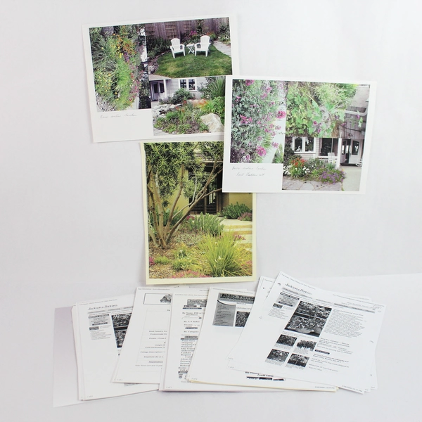 Lot of Vintage Home & Garden Design Flyers, Paper Ephemera Collection