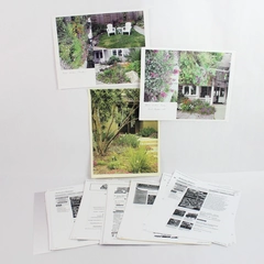 Lot of Vintage Home & Garden Design Flyers, Paper Ephemera Collection