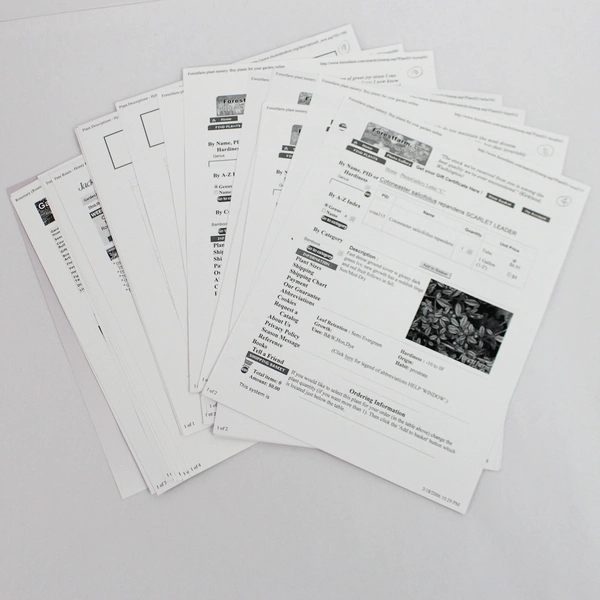 Lot of Vintage Home & Garden Design Flyers, Paper Ephemera Collection