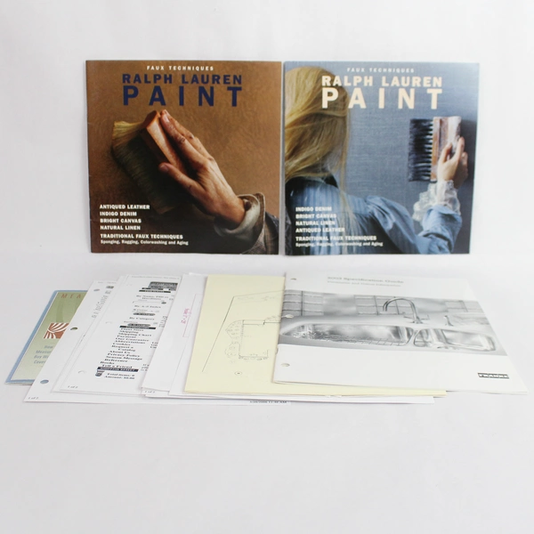 Lot of Home Remodel & Garden Design Flyers, Vintage Paper Ephemera