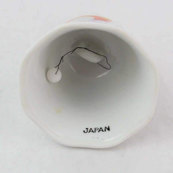 Expo 86 Vancouver Souvenir Bell Ceramic Gold Trim 1986 Collectible Decor