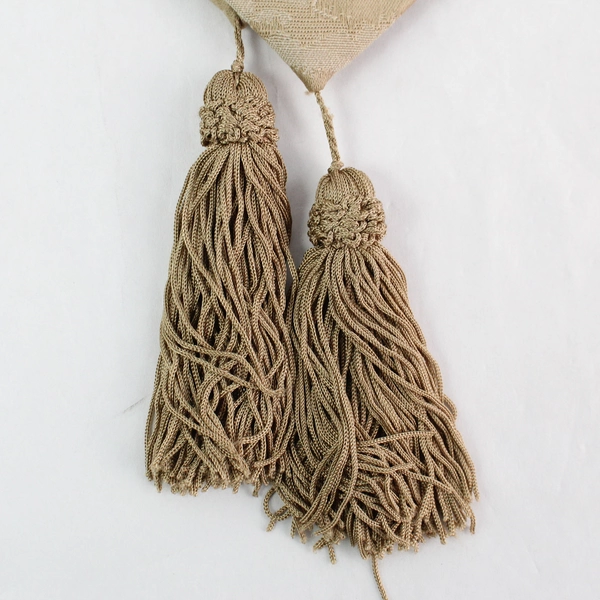 Textiles Plus 13.5x70" Table Runner with Tassels - Stained Elegance