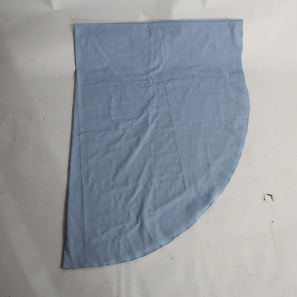 Pre-Owned Baby Blue Oblong Tablecloth 60"x80" - Elegant Dining Decor