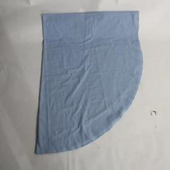 Pre-Owned Baby Blue Oblong Tablecloth 60"x80" - Elegant Dining Decor