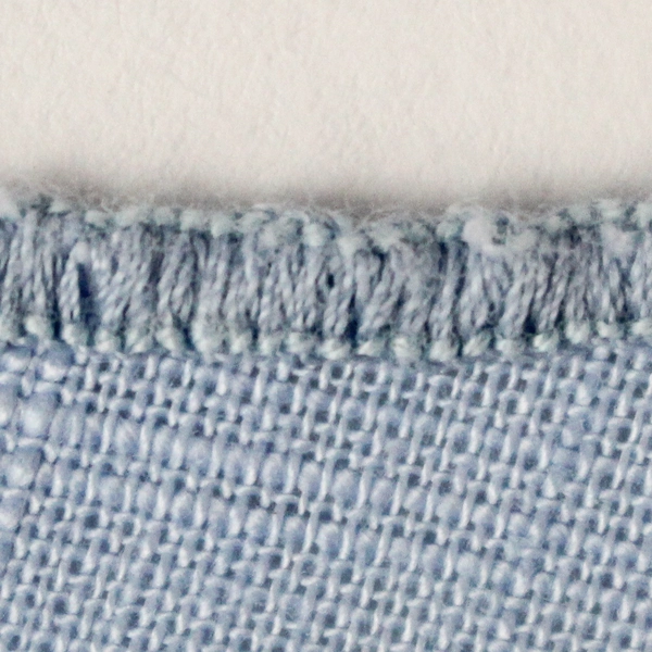 Pre-Owned Baby Blue Oblong Tablecloth 60"x80" - Elegant Dining Decor