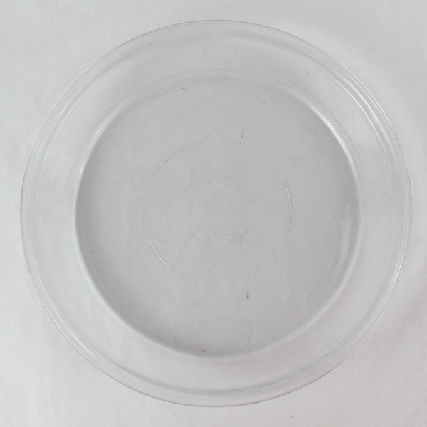 9" Clear Glass Pie Dish - Oven & Microwave Safe, Good Condition
