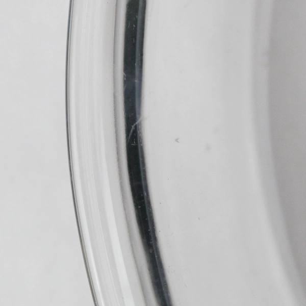 9" Clear Glass Pie Dish - Oven & Microwave Safe, Good Condition