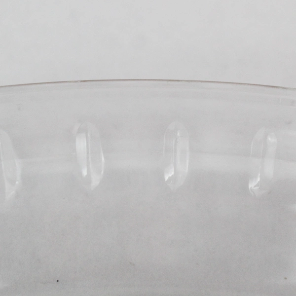 Unmarked Clear Glass Handled Pie Dish 9" - Good Pre-Owned Condition