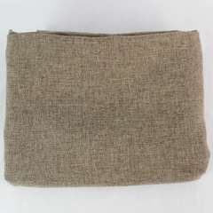 Brown Single Skinny Curtain Panel 37x95" - Elegant Home Decor, Pre-Owned