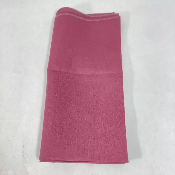 Set of 6 Plum Colored Cloth Placemats 17x17 Inch Dining Table Mats