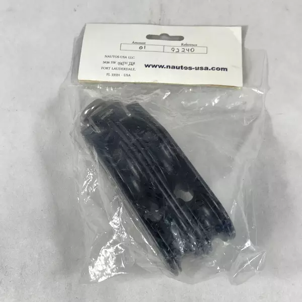 Nautos 92240 Line 57 Double Swivel Fiddle Sailboat Block New