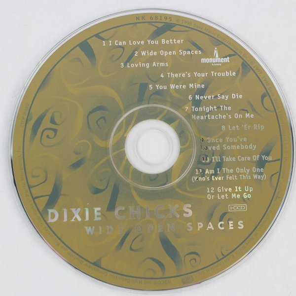 Wide Open Spaces by Dixie Chicks 1998 Sony Music Entertainment CD