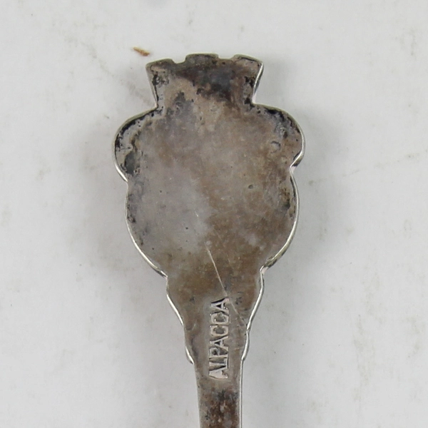 Majulah Singapura Alpaca Souvenir Spoon 3" - Collectible Travel Memorabilia