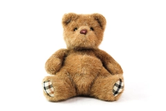 Vintage Russ Brown Bear Kensington Plush 10" Soft Collectible Toy No Scarf