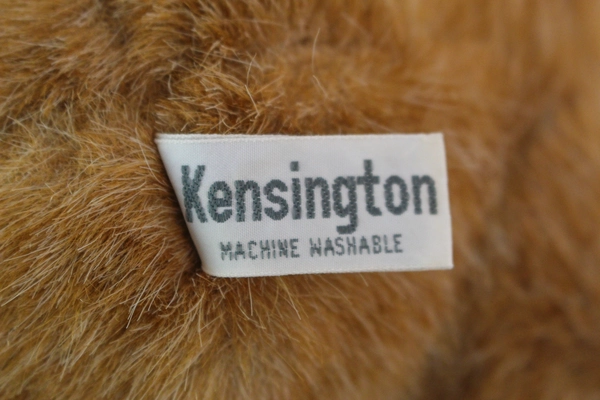 Vintage Russ Brown Bear Kensington Plush 10" Soft Collectible Toy No Scarf