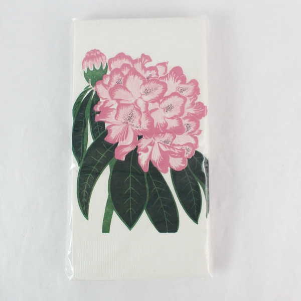 Lot of 4 Sealed Creative Arts Floral Design Paper Napkins - 48 Total Napkins