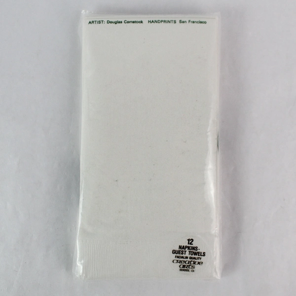 Lot of 4 Sealed Creative Arts Floral Design Paper Napkins - 48 Total Napkins