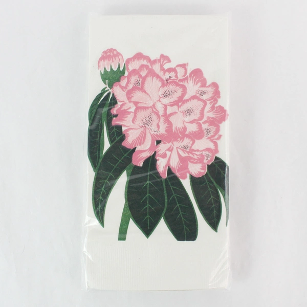 Sealed Lot of 60 Pink Flower Design Paper Napkins for Parties & Events