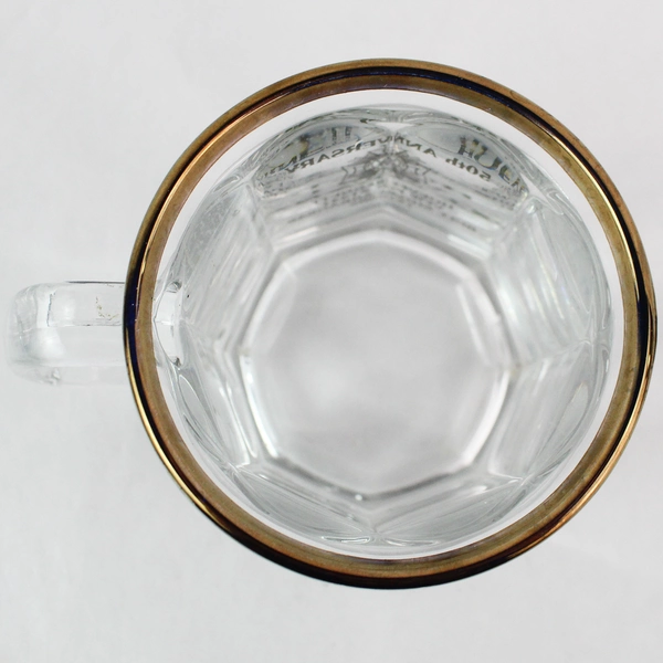 VFW 50th Anniversary Glass Mug Post #1341 Bull Shoals AR - Collectible Item