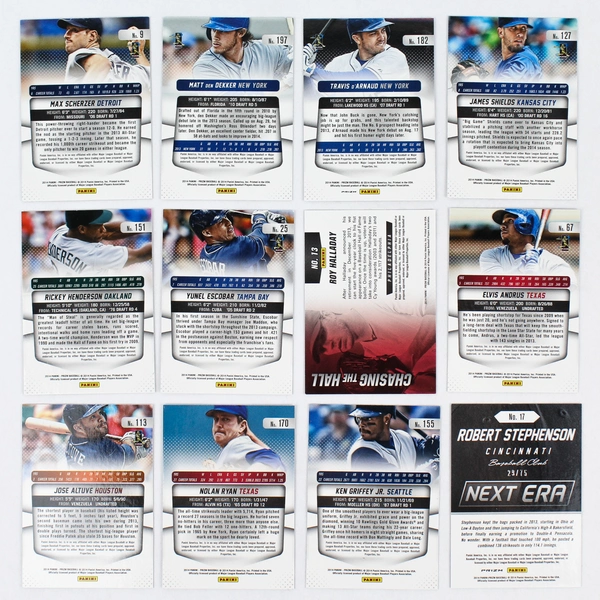 2014 Panini Prizm Next Era Card Lot of 12 w/ Robert Stephenson & Griffey Jr.