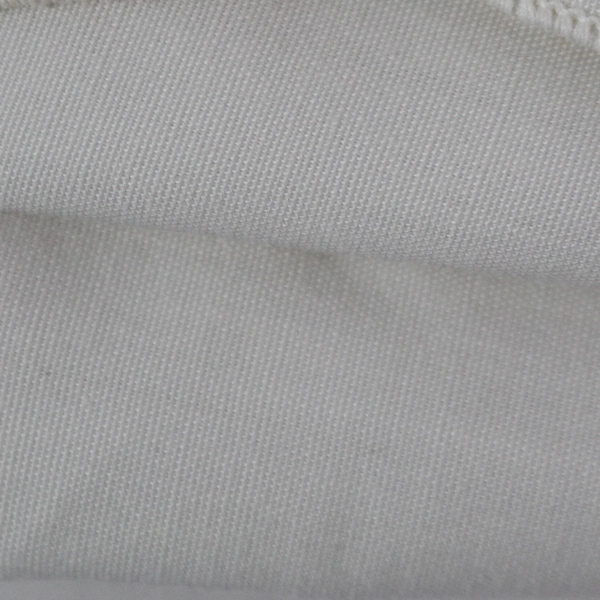 White Oval Tablecloth 57x74" - Elegant Home Décor, Some Stains