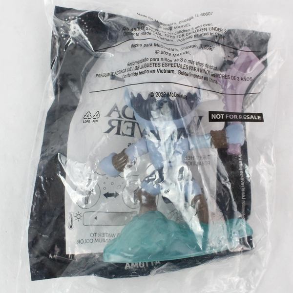 Lot of 4 Sealed Marvel Happy Meal Toys - Thor, Black Panther, Eternals