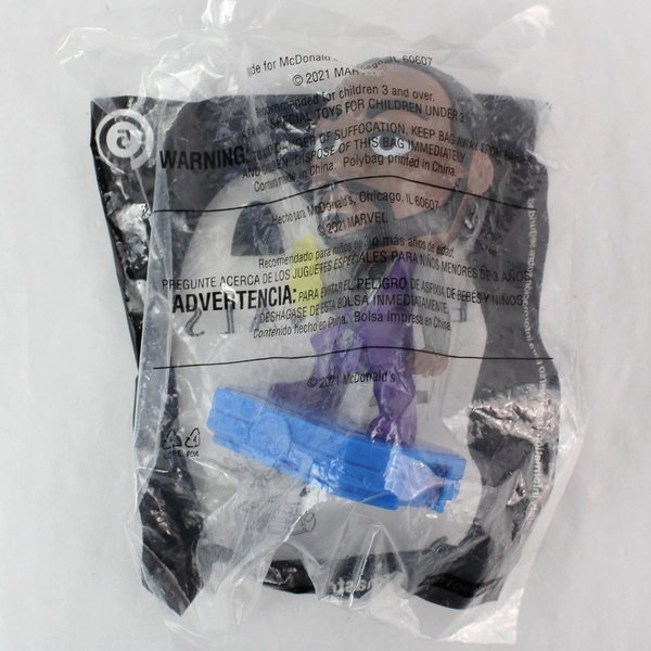 Lot of 4 Sealed Marvel Happy Meal Toys - Thor, Black Panther, Eternals