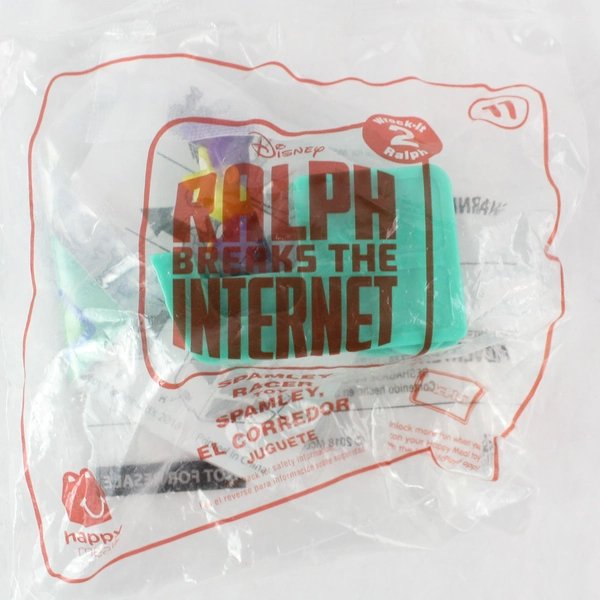 Sealed McDonald's Ralph Breaks the Internet Spamley Racer Toy #11 - Collectible