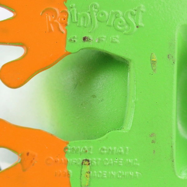 Vintage 1998 Rainforest Cafe Cha Cha Tree Frog PVC Mini-Figure 2"