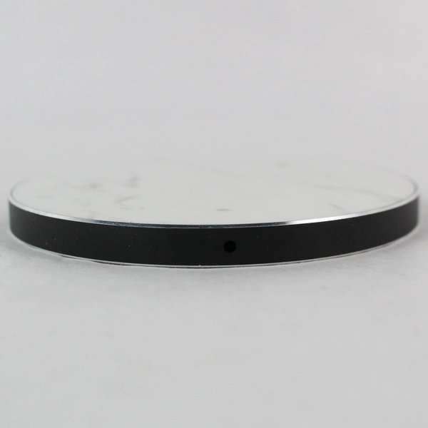 POWR Marble Pattern Black Wireless Charging Pad 4" - No Cord, Pre-Owned