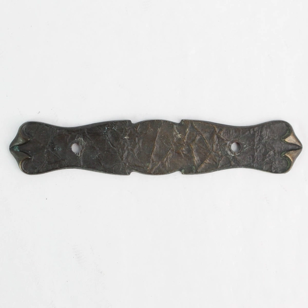 Set of 7 Amerock Brass Drawer Pull Handle Backings Pat No. D219-425 5.5"