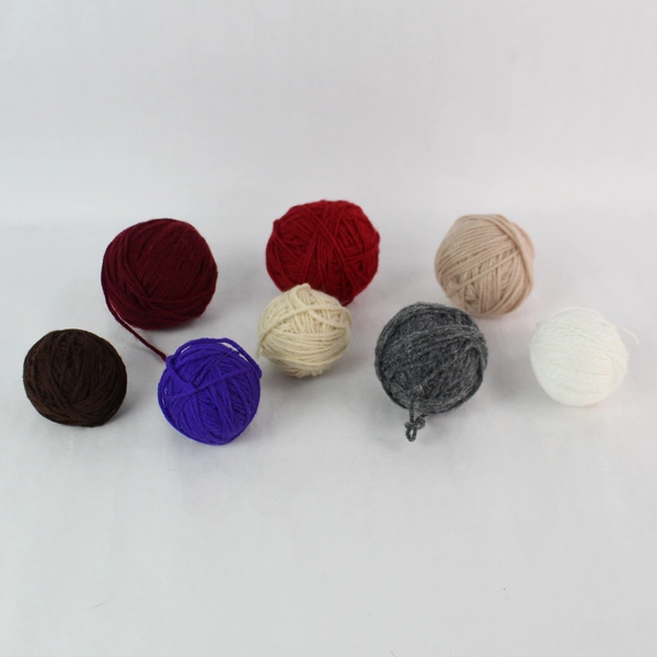 Lot of 8 Assorted Color Yarn Balls - 12 oz for Knitting & Crocheting
